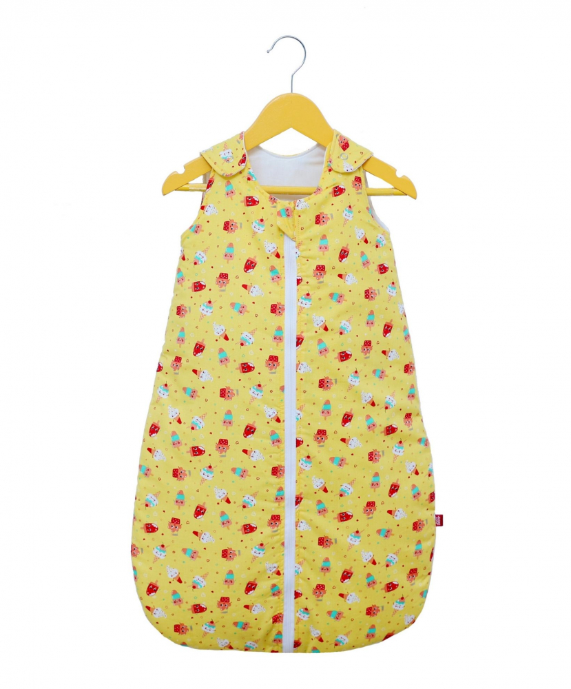 Sac de dormit copii 1 tog KidsDecor Dream of Ice Cream din bumbac 110 cm - 7