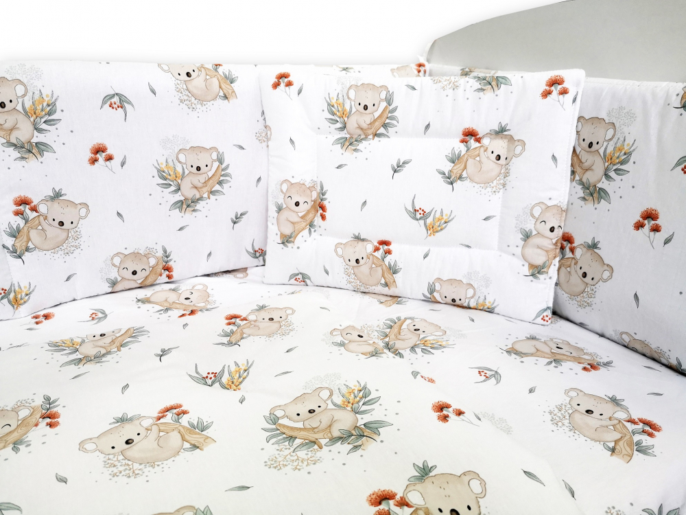 Set lenjerie patut cu 5 piese 120x60 cm Koala - 1 | YEO