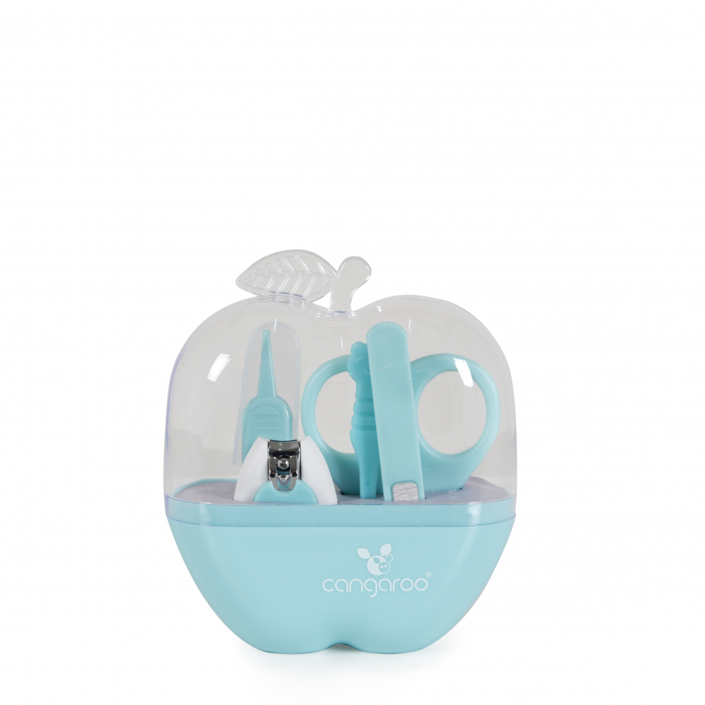 Set manichiura bebelusi Cangaroo Apple Blue