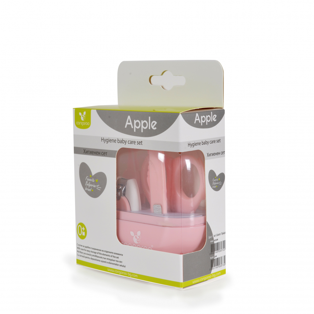 Set manichiura bebelusi Cangaroo Apple Pink - 4 | YEO