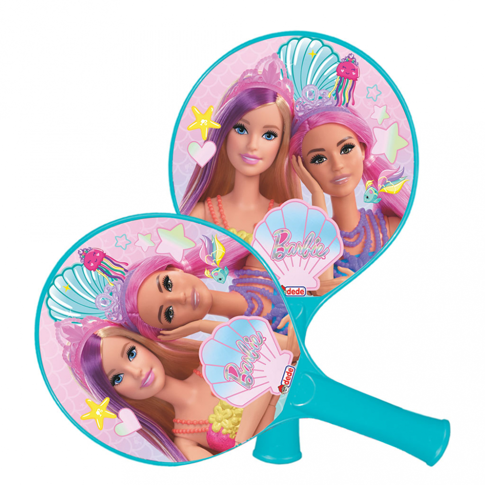 Set palete pentru tenis de masa Barbie