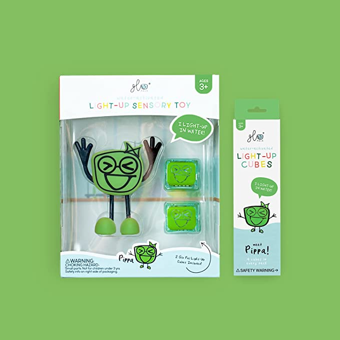 Set senzorial luminos Pippa Glo Pal verde