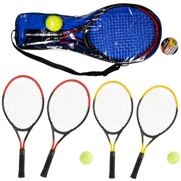 Set tenis SportX cu 2 palete si o minge Jucarii de exterior