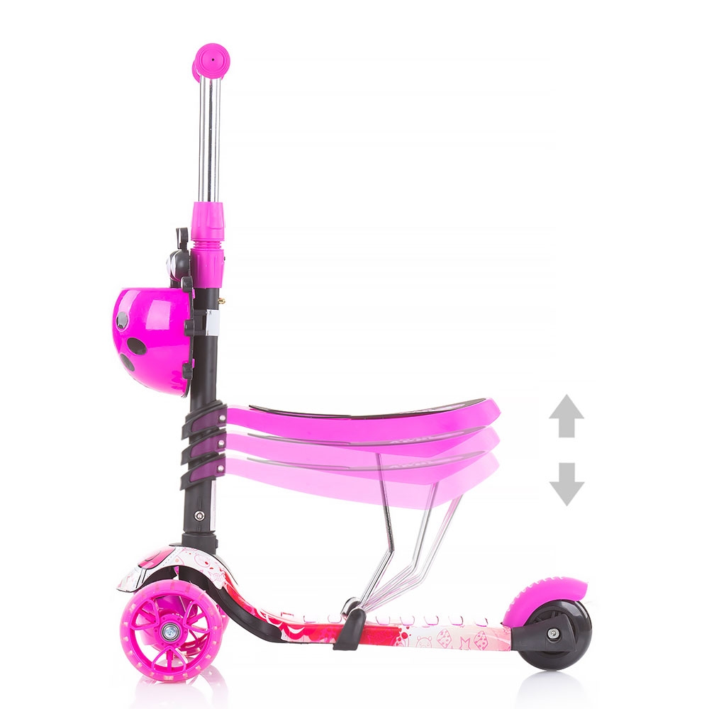 Trotineta Chipolino Kiddy Evo 3 in 1 cu maner lollipop - 4