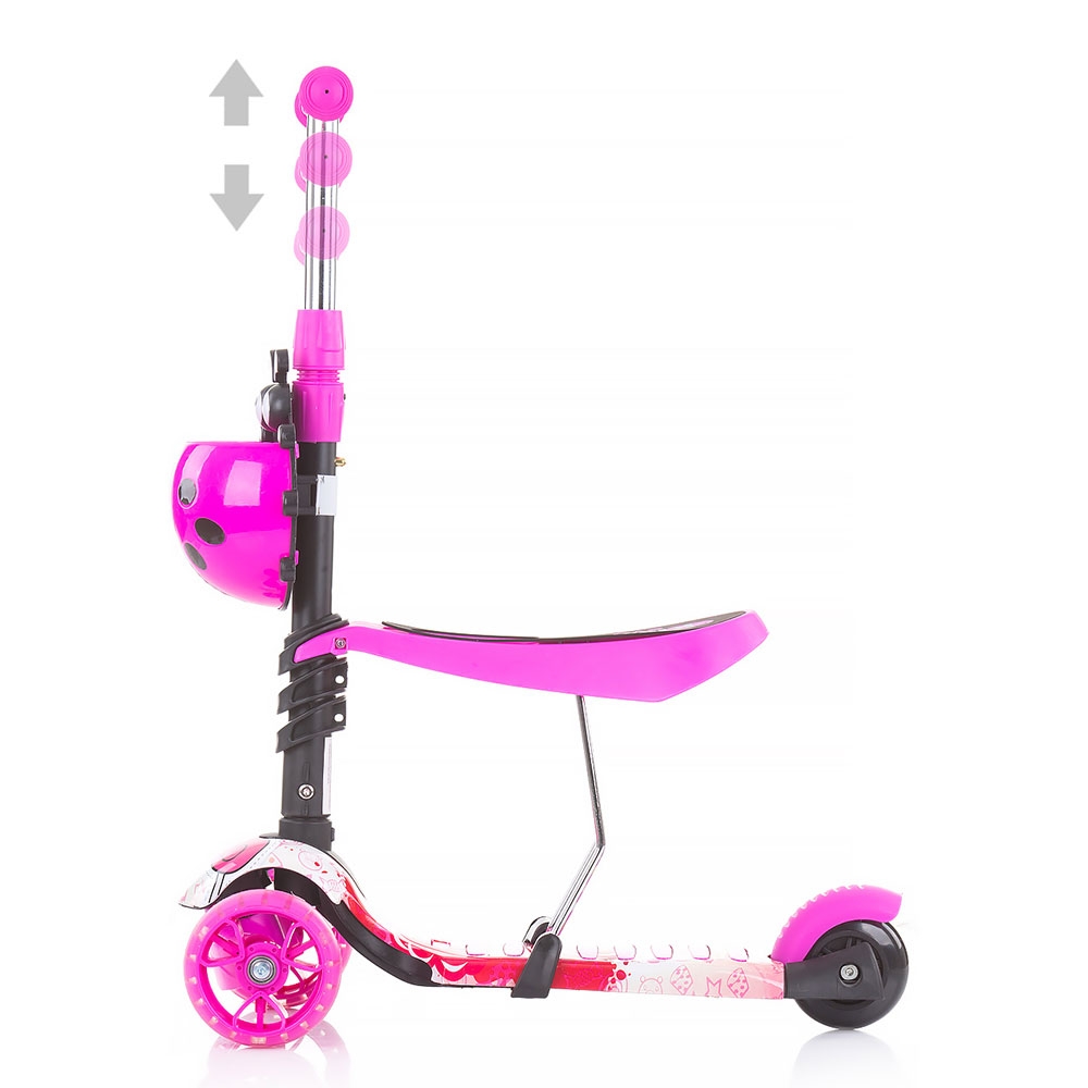 Trotineta Chipolino Kiddy Evo 3 in 1 cu maner lollipop - 5