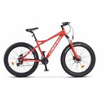 Bicicleta MTB-Fat Bike Carpat Haercules C26278H 26 Inch rosu/alb