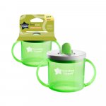 Cana Tommee Tippee First Cup 190 ml 4 luni + verde
