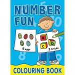 Carte de colorat Early Learning Numbers Alligator