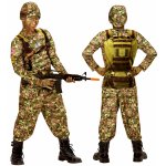 Costum Soldat Camuflaj Copii - 8 - 10 ani / 140 cm