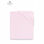 Cearceaf cu elastic MimiNu pentru patut 120X60 cm Pink