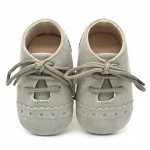 Pantofiori eleganti bebelusi Gri 12-18 Luni