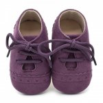 Pantofiori eleganti bebelusi Mov 12-18 Luni