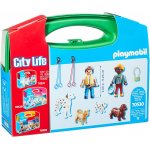 Set portabil Copii cu catelusi Playmobil