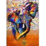 Puzzle Bluebird african colours 1000 piese