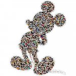 Puzzle Contur Mickey Mouse 937 piese