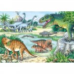Puzzle Dinozauri 2X24 piese