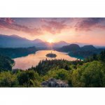Puzzle Ravensburger Lacul Bled Slovenia 3000 piese