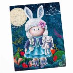 Puzzle Little Bunny Doll De.tail 23x30 cm 120 piese