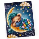 Puzzle Sweet baby bear De.tail 23x30 cm 120 piese