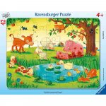 Puzzle Tip Rama Animale in natura 42 piese