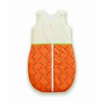 Sac de dormit copii 0.8 tog Kids Decor Inimioare portocalii din bumbac 85 cm