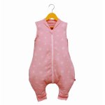 Sac de dormit cu picioruse 0.8 tog KidsDecor Stars in your eyes Pink 80 cm