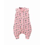 Sac de dormit cu picioruse 0.8 tog Kidsdecor Bunny Pink 70 cm