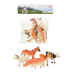 Set 5 figurine Toi-Toys animale ferma Animal World