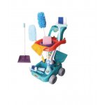 Set curatenie carucior cu 22 accesorii Clean the Floor
