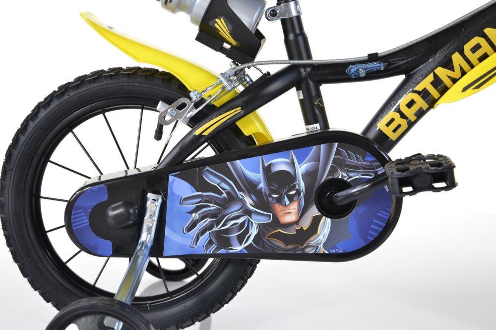Bicicleta copii Dino Bikes 14 inch Batman Batman imagine 2022 protejamcopilaria.ro