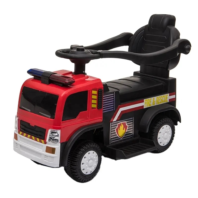 Camion electric de pompieri cu maner parental Nichiduta Fire and Rescue - 2