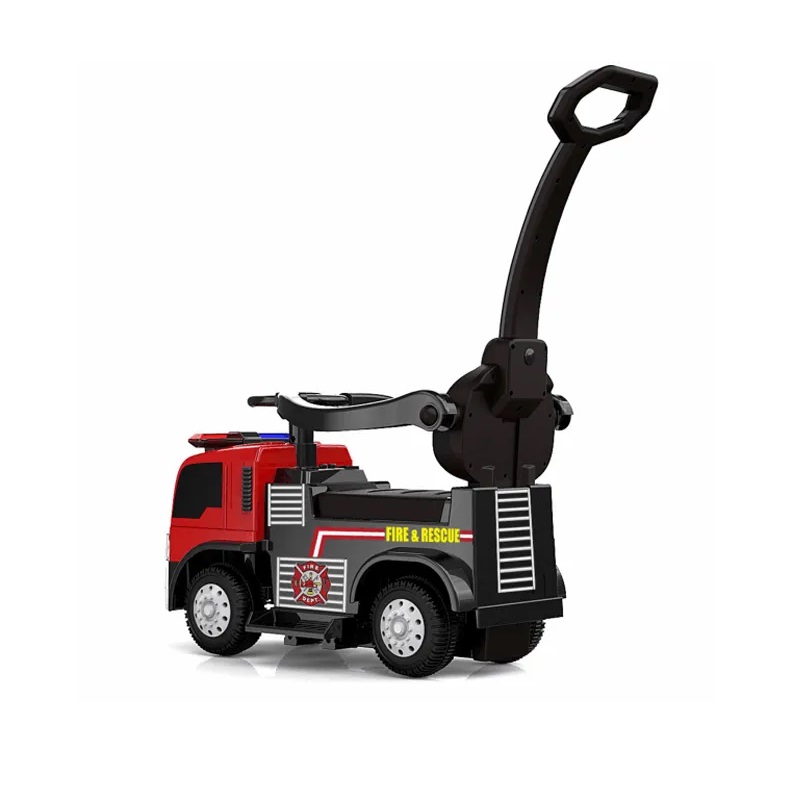 Camion electric de pompieri cu maner parental Nichiduta Fire and Rescue - 3
