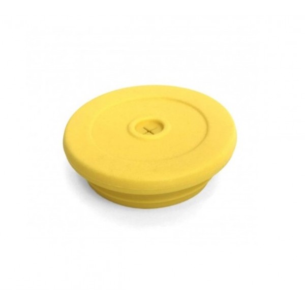 Capac Silikids din silicon pentru pai Yellow - 1 | YEO