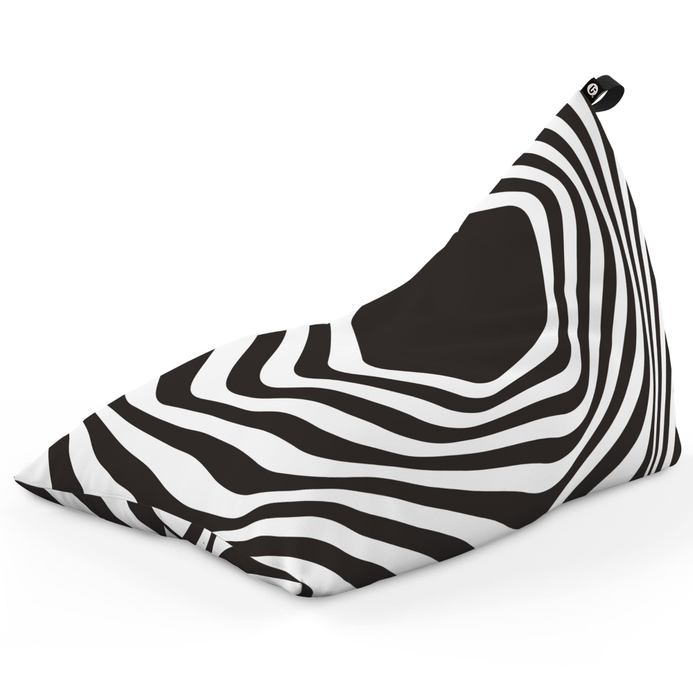 Fotoliu Puf Bean Bag tip Lounge Abstract zebra - 4