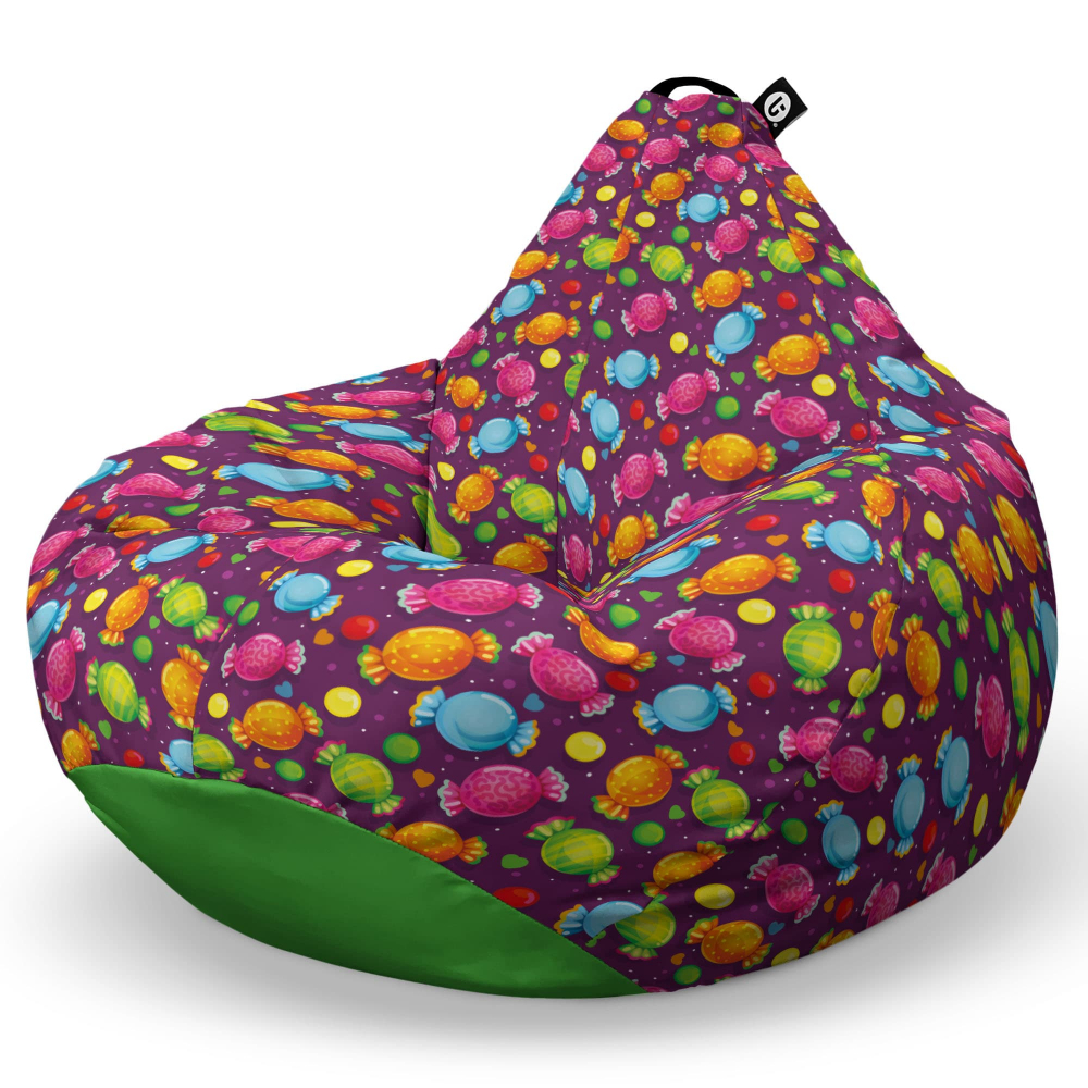 Fotoliu Puf Bean Bag tip Para L candies fundal mov - 5