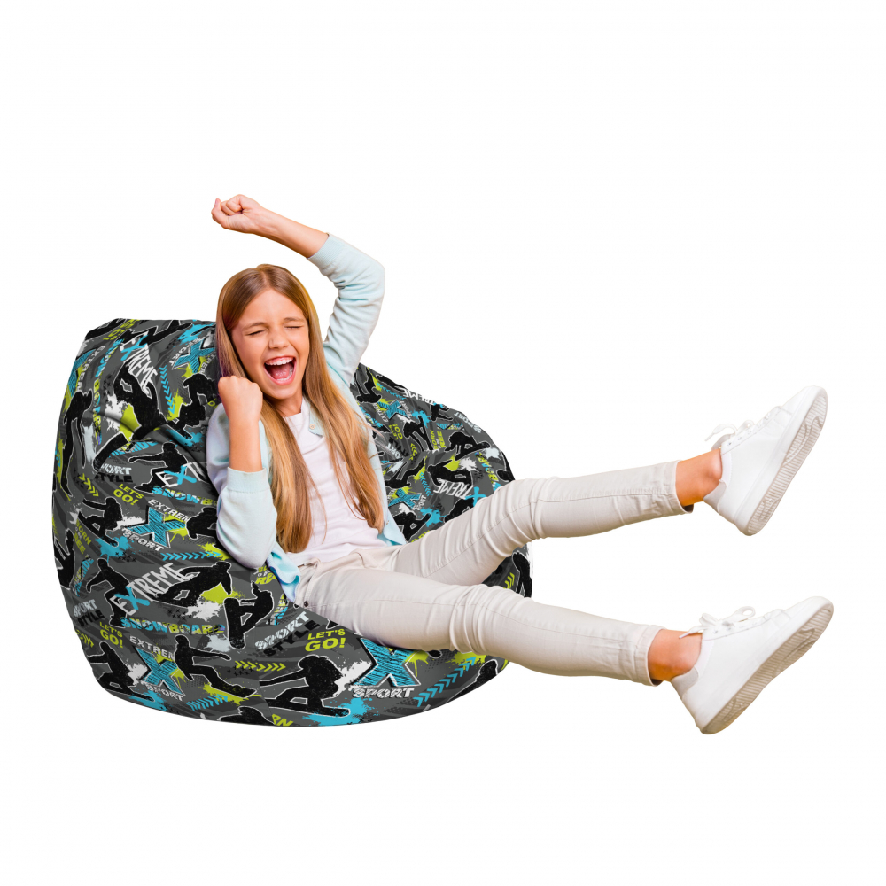 Fotoliu Puf Bean Bag Tip Para L X-sport