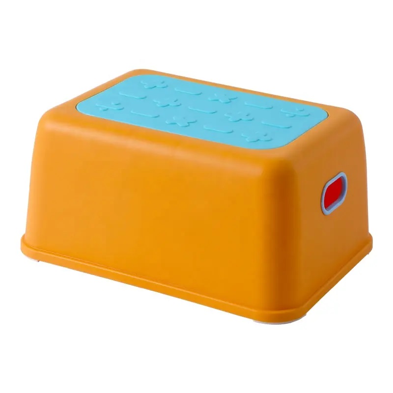 Inaltator cu doua trepte Little Mom Math Step Stool yellow - 3 | YEO