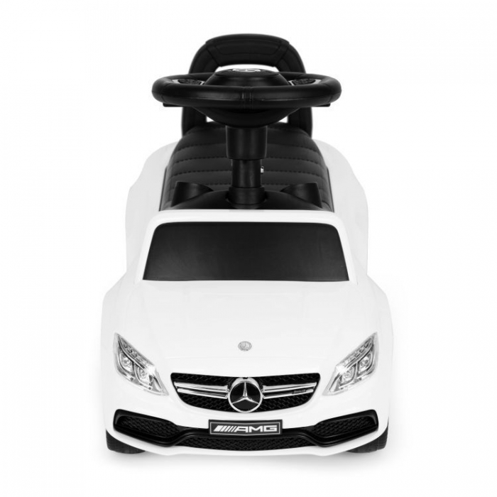 Masinuta de impins cu sunete Ecotoys Mercedes 638 alb - 1 | YEO