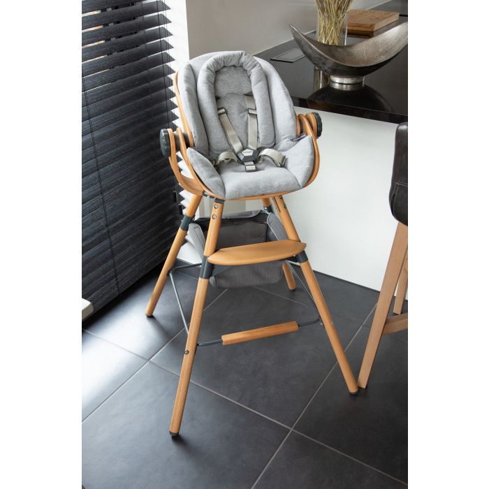 Perna scaun de masa Childhome Evolu Jerse Grey - 2 | YEO