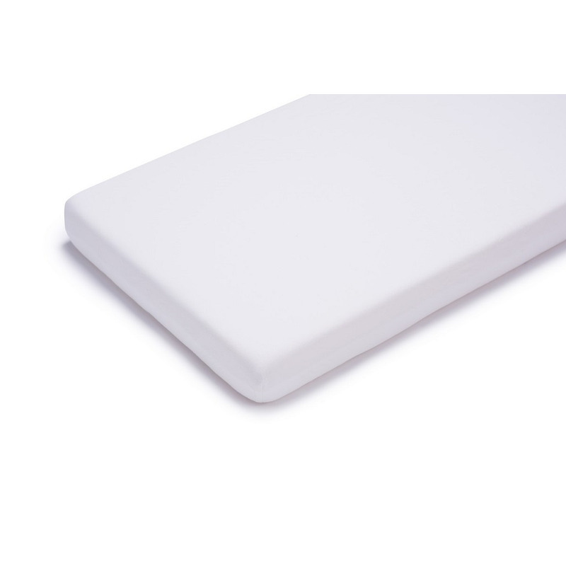 Cearceaf cu elastic Soft Dream din jersey 120x60 cm alb - 6