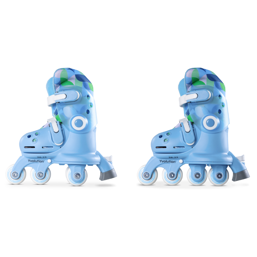 Role ajustabile Yvolution Twista Skates marime 23-28 blue - 1