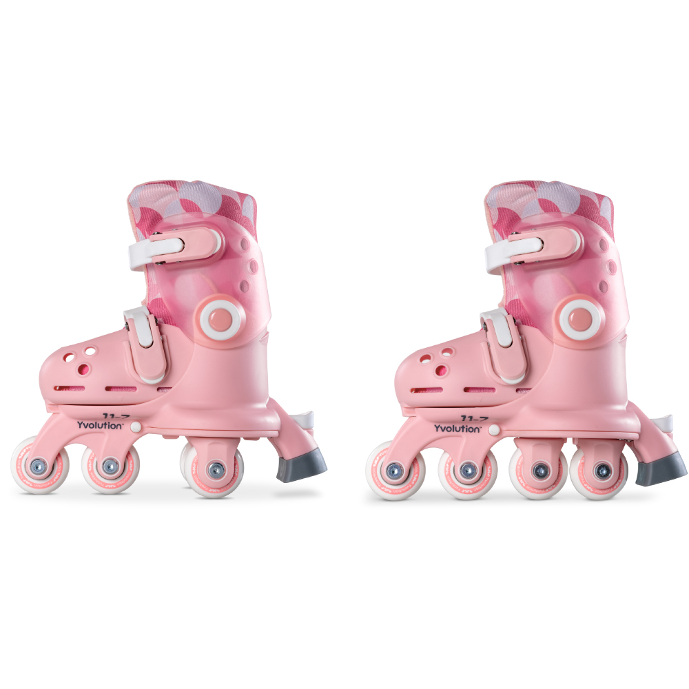 Role ajustabile Yvolution Twista Skates marime 23-28 pink - 1 | YEO