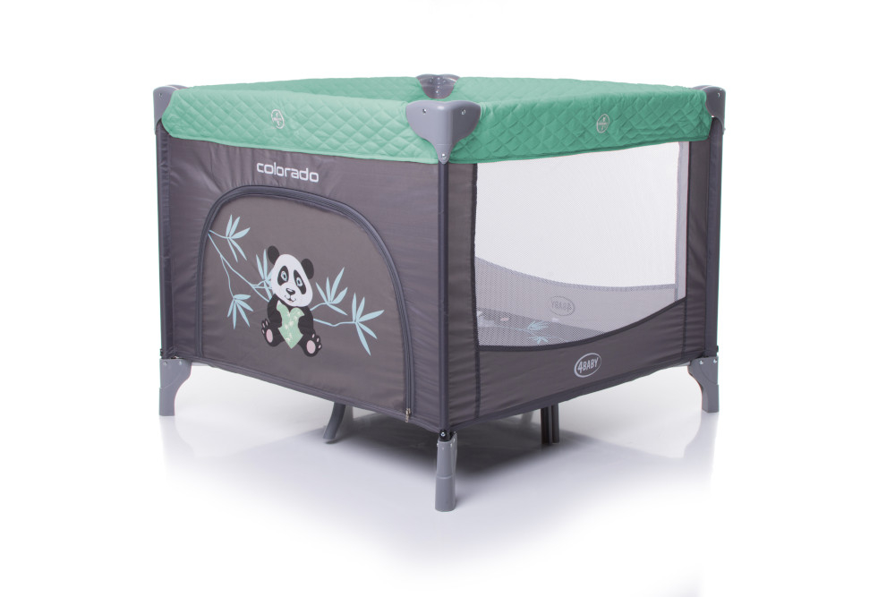 Tarc de joaca 4Baby 93x93 cm Colorado verde