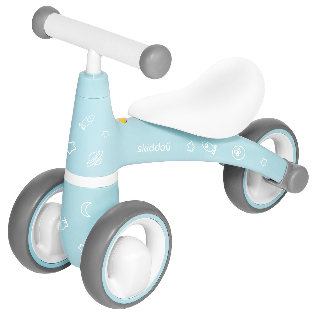 Tricicleta Berit Ride-On Skiddou Sky High Bleu - 1