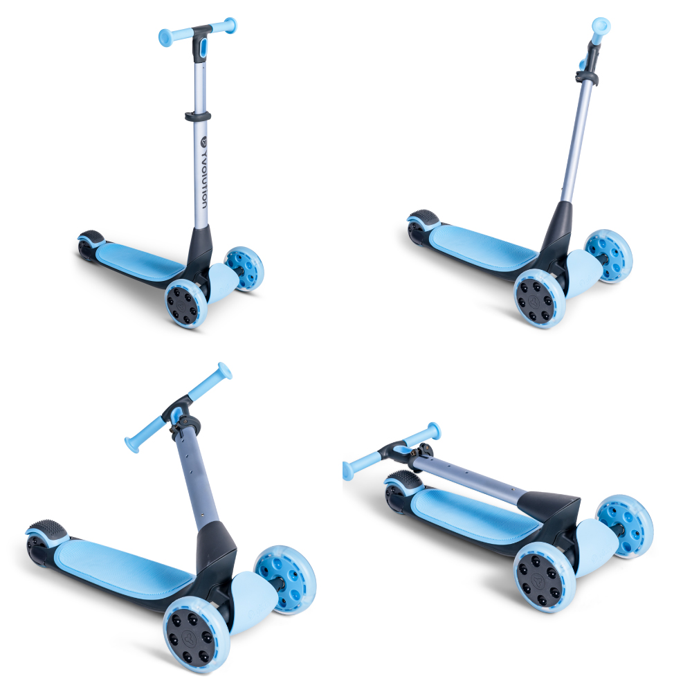 Trotineta Yvolution y glider nua blue