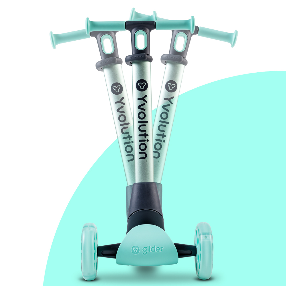 Trotineta Yvolution Y Glider Nua green - 3 | YEO