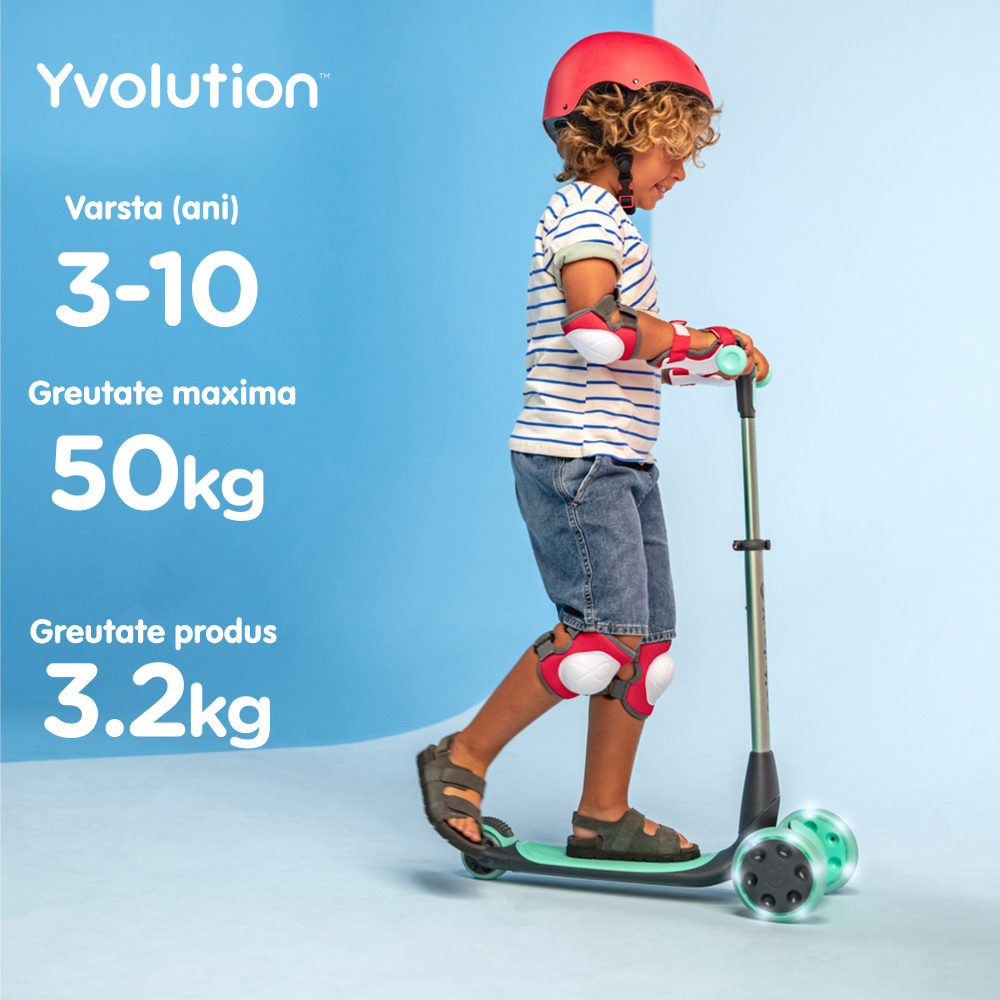 Trotineta Yvolution Y Glider Nua green - 4 | YEO