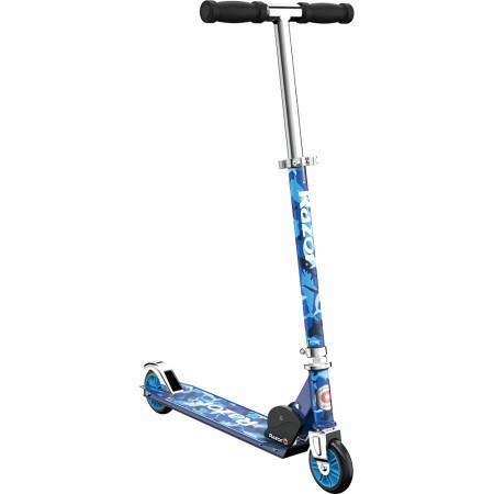 Trotineta pentru copii Razor A Kick Scooter Special Edition Shark Camo albastru 5+ ani