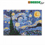 Set margele de calcat Beedz Art Noapte instelata de Van Gogh