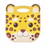 Caiet desen portabil leopard galben